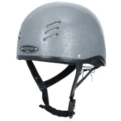 Gatehouse HS1 Vented Jockey Skull Hat (Silver)