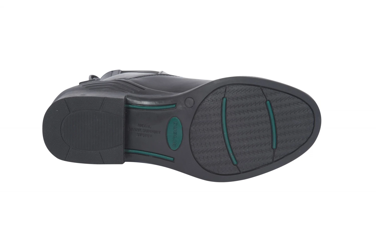 Dublin Ladies Evolution Zip Front Paddock Boots (Black) - Image 3