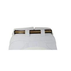 Hy Crystal Diamante Leather Belt (Brown/Diamante)