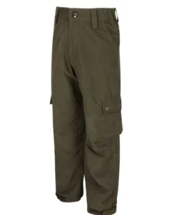 Hoggs Of Fife Junior Struther Waterproof Trousers (Green)