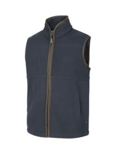 Hoggs Of Fife Junior Woodhall Fleece Gilet (Navy)