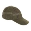 Hoggs Of Fife Ladies Musselburgh Tweed Baseball Cap (Bracken Tweed)