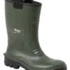 Hoggs Of Fife Men's Aqua Tuff Safety Rigger Wellingtons (Green)