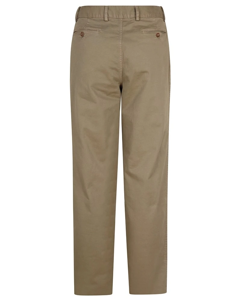 Hoggs Of Fife Men's Beauly Chino Trousers (Stone) - Image 2