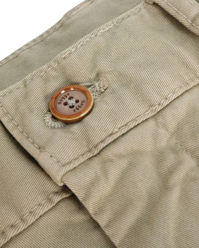 Hoggs Of Fife Men's Beauly Chino Trousers (Stone) - Image 3