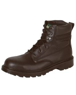Hoggs Of Fife Men's Classic L5 Lace-up Boots (Dark Brown)