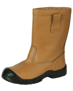 Hoggs Of Fife Men's Classic R1 Safety Boots (Golden Tan)