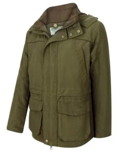 Hoggs Of Fife Men's Kincraig Waterproof Field Jacket (Olive Green)