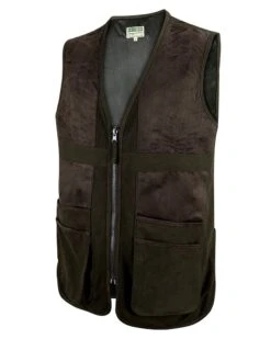 Hoggs Of Fife Men's Struther Shooting Vest (Dark Green)