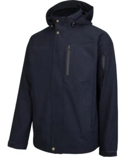 Hoggs Of Fife Men's Struther Zip Through Jacket (Navy)