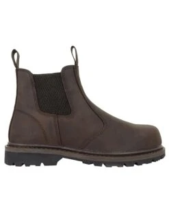 Hoggs Of Fife Men's Zeus Safety Dealer Boots (Crazy Horse Brown)