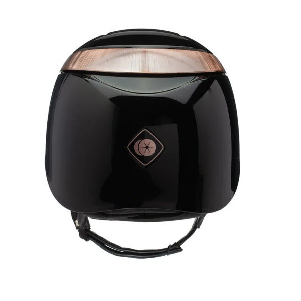 Charles Owen Halo Gloss (Black Gloss/Rosegold) - Image 2