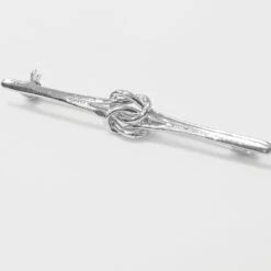 Equetech Knot Stock Pin (Silver)
