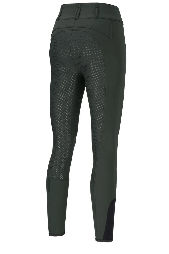 Pikeur Ladies Candela Grip Full Seat Breeches (Dark Green) - Image 2