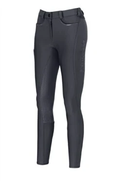 Pikeur Ladies Nia Grip Full Seat Breeches (Dark Shadow Grey)