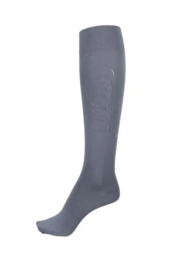 Pikeur Rhinestone Long Socks (Sky Blue)