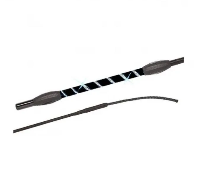 Fleck Feldmann Balance Dressage Whip With Crystals
