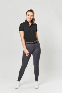 Dublin Ladies Cool It Everyday Riding Tights (Dark Grey)