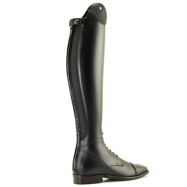 Petrie Riva Tall Riding Boot (Black/Stardust Top) - Image 2