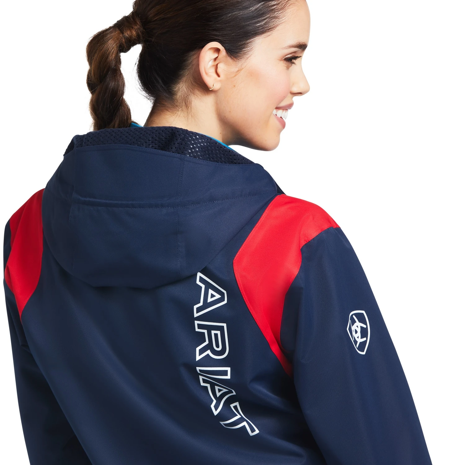 Ariat Women's Spectator Waterproof Jacket (Team Navy) - Image 4