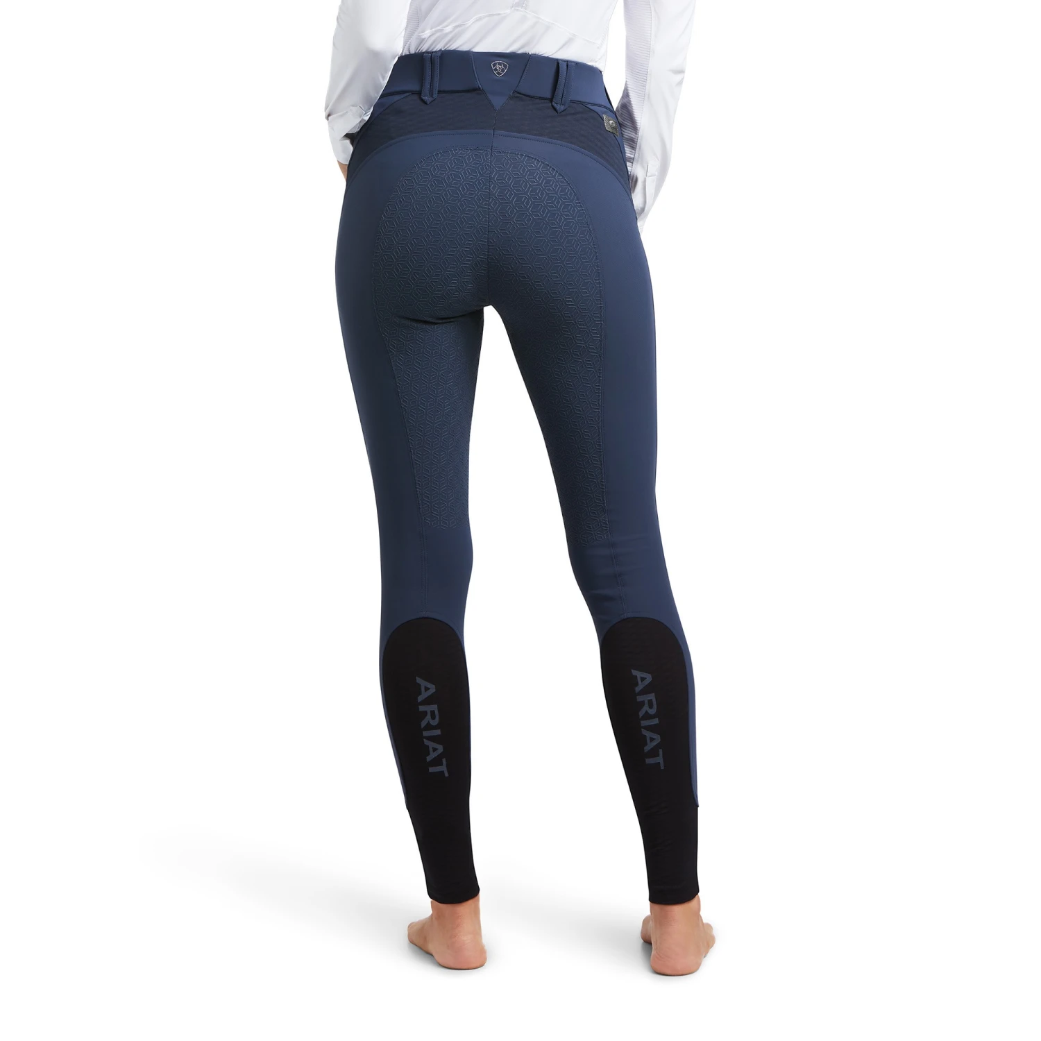 Ariat Women's Tri Factor X Bellatrix Full Seat Breeches (Blue Nights) - Image 2