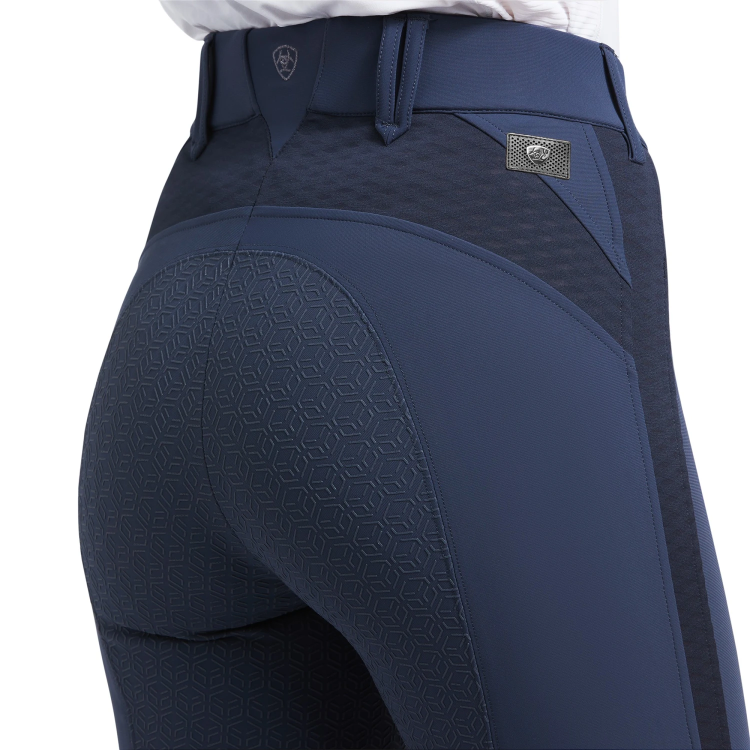 Ariat Women's Tri Factor X Bellatrix Full Seat Breeches (Blue Nights) - Image 4