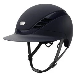 Abus X Pikeur AirLuxe Supreme Lady Visor Riding Hat (Midnight Blue) - Pre Order