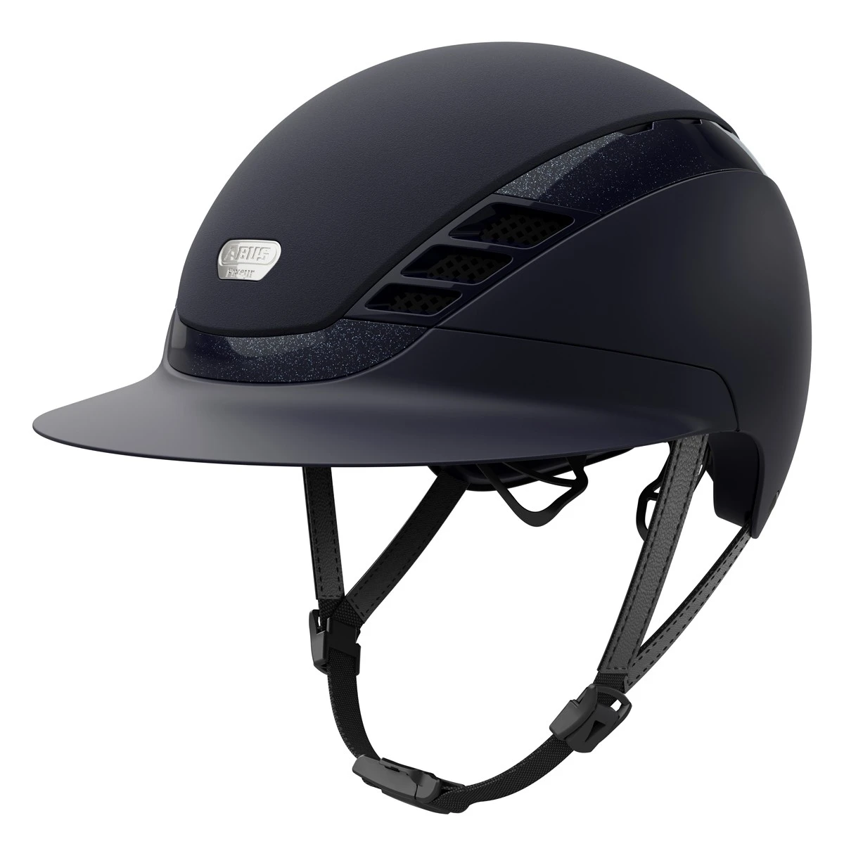 Abus X Pikeur AirLuxe Supreme Lady Visor Riding Hat (Midnight Blue) - Pre Order
