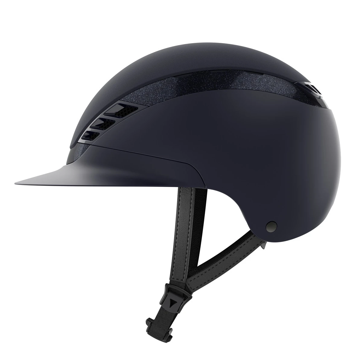 Abus X Pikeur AirLuxe Supreme Lady Visor Riding Hat (Midnight Blue) - Pre Order - Image 3