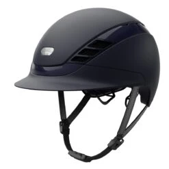 Abus X Pikeur AirLuxe Pure Riding Hat (Midnight Blue Matt)