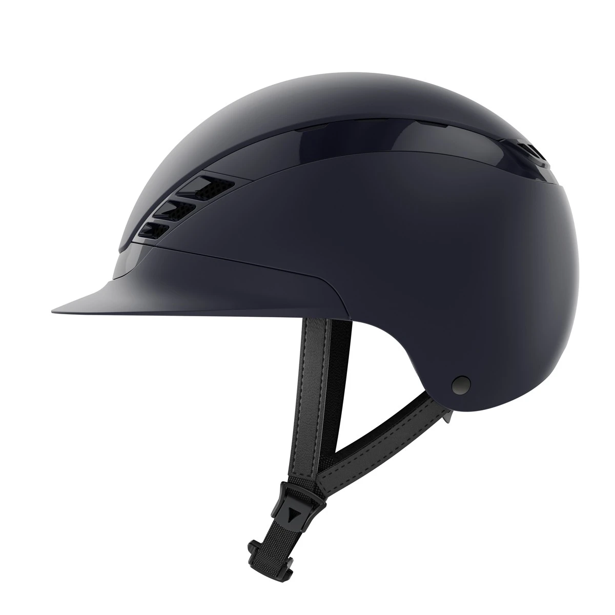 Abus X Pikeur AirLuxe Pure Riding Hat (Midnight Blue Matt) - Image 3