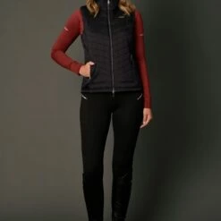 Weatherbeeta Ladies Gia Puffer Vest (Black)