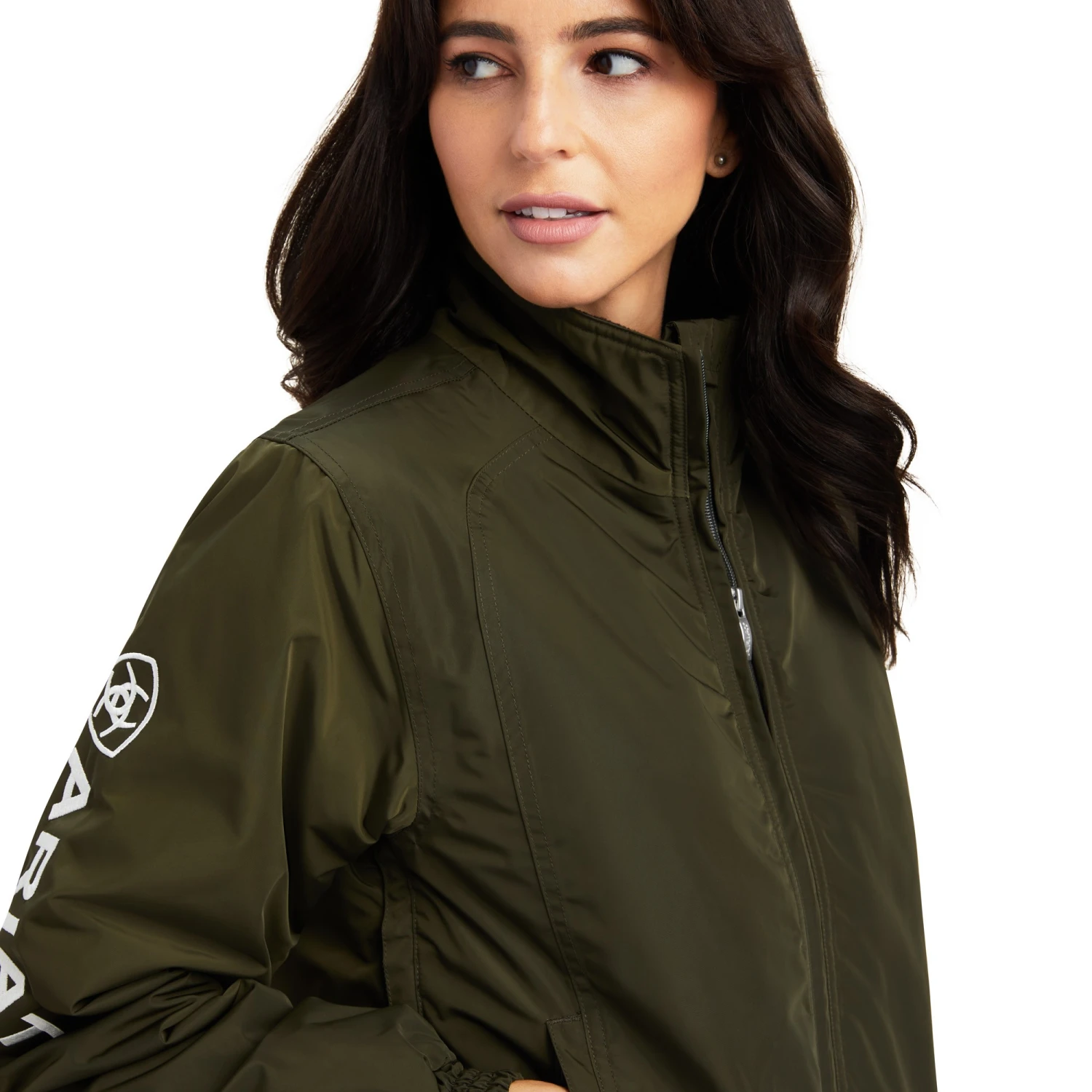 Ariat WomensInsulated Stable Jacket (Forest Mist) - Image 4