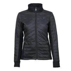 Dublin Ladies Lia Hybrid Quilted Jacket (Black)