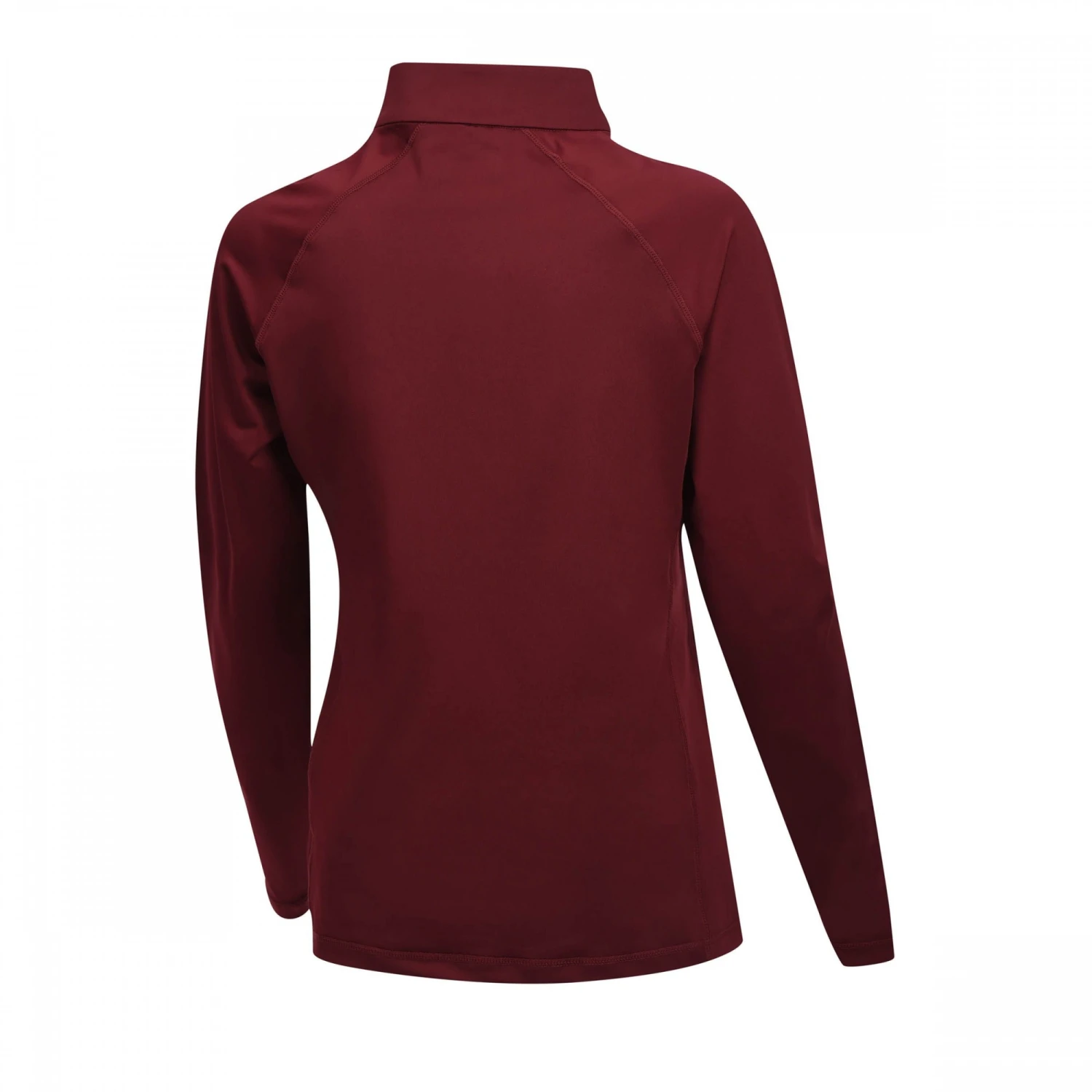 Weatherbeeta Prime Ladies Long Sleeve Top (Maroon) - Image 3