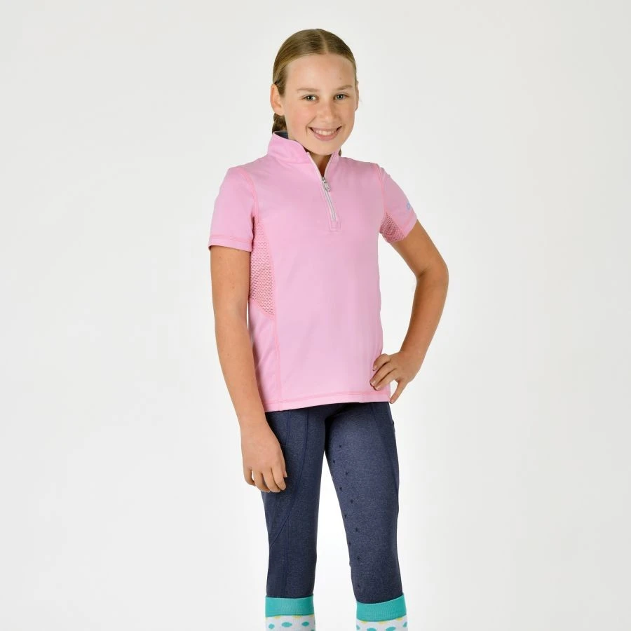Dublin Childs Kylee Short Sleeve Shirt Ii (Orchid Pink) - Image 3