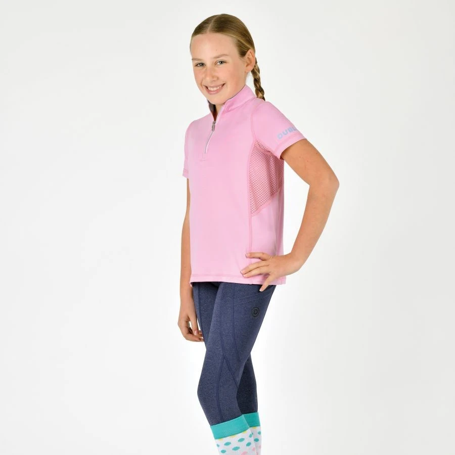 Dublin Childs Kylee Short Sleeve Shirt Ii (Orchid Pink) - Image 4