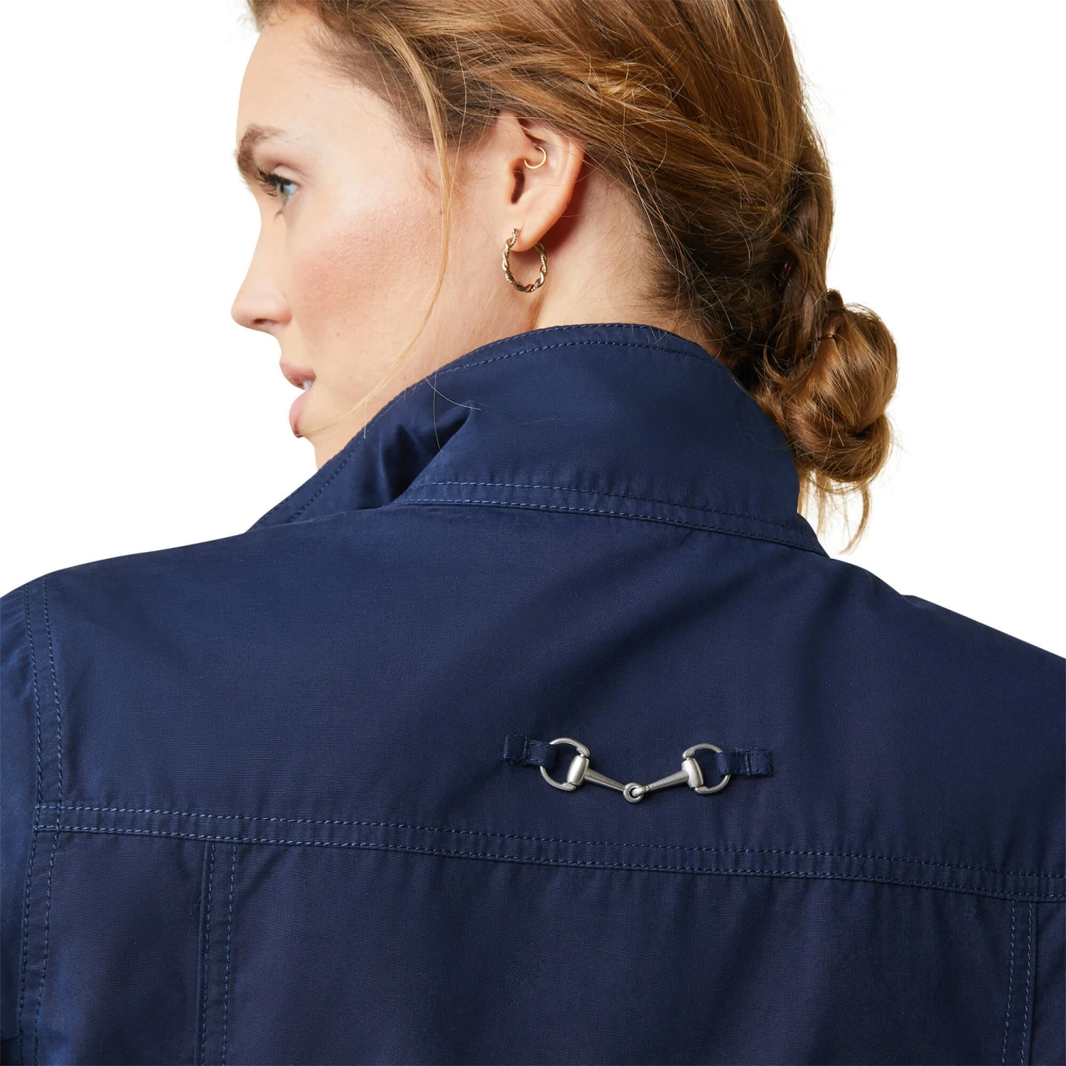 Ariat Womens Calumet Field Jacket (Navy) - Image 5