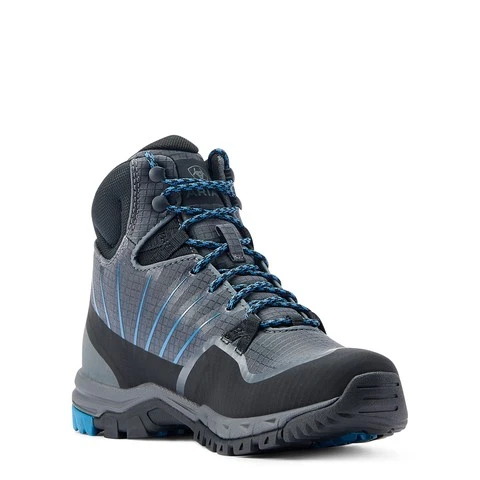 Ariat Womens Skyline Solaris Waterproof Boot (Grey/Saphire) - Image 3