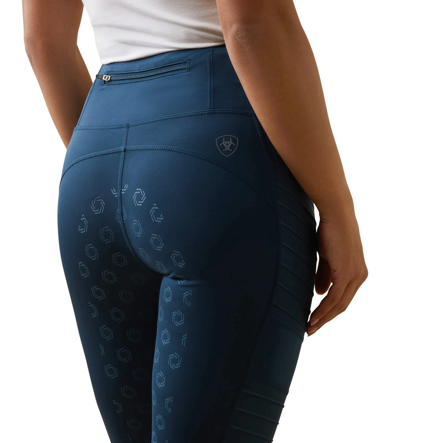 Ariat Womens EOS Moto Full Seat Tight (Deep Petroleum) - Image 6