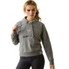 Ariat Womens Just Hoodie (Heather Grey)