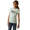 Ariat Youth Harmony T-Shirt (Aqua Foam)