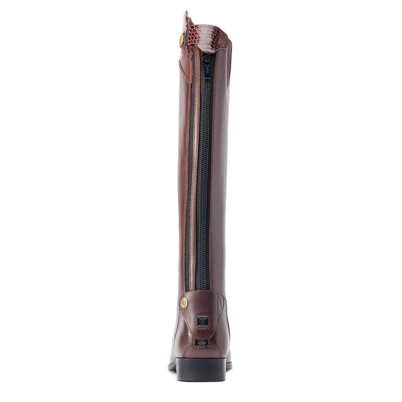 Ariat Womens Palisade Ellipse Tall Riding Boot (Mahogany/ Rust Cobra) - Image 3