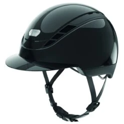 Abus X Pikeur AirDuo Riding Hat (Shiny Black)