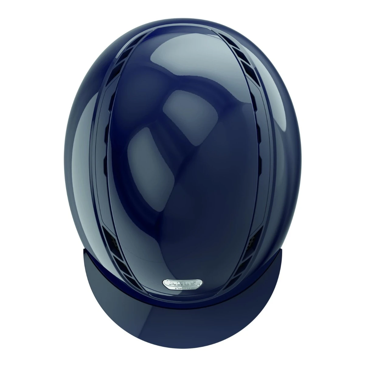 Abus X Pikeur AirDuo Riding Hat (Shiny Midnight Blue) - Image 4