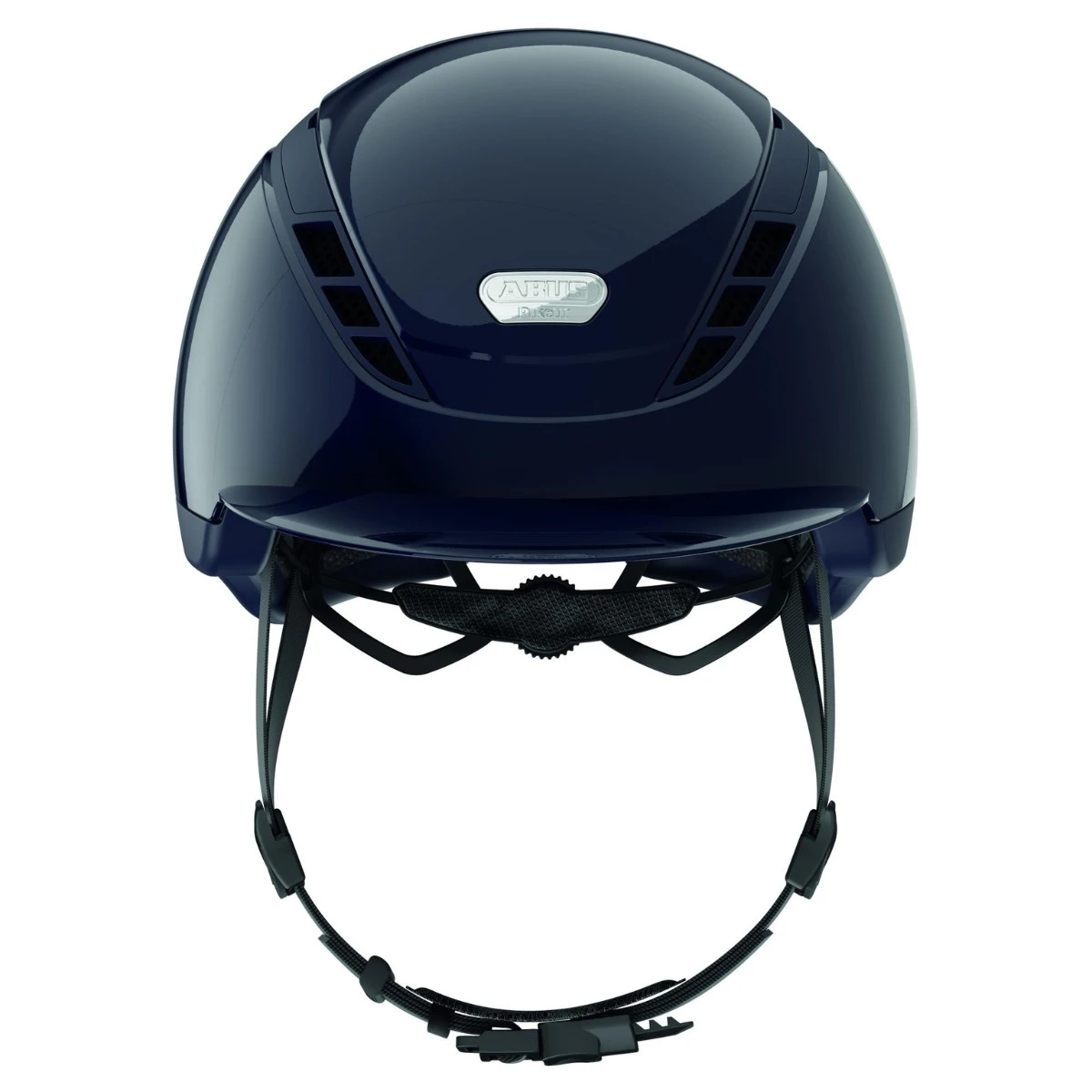 Abus X Pikeur AirDuo Riding Hat (Shiny Midnight Blue) - Image 5