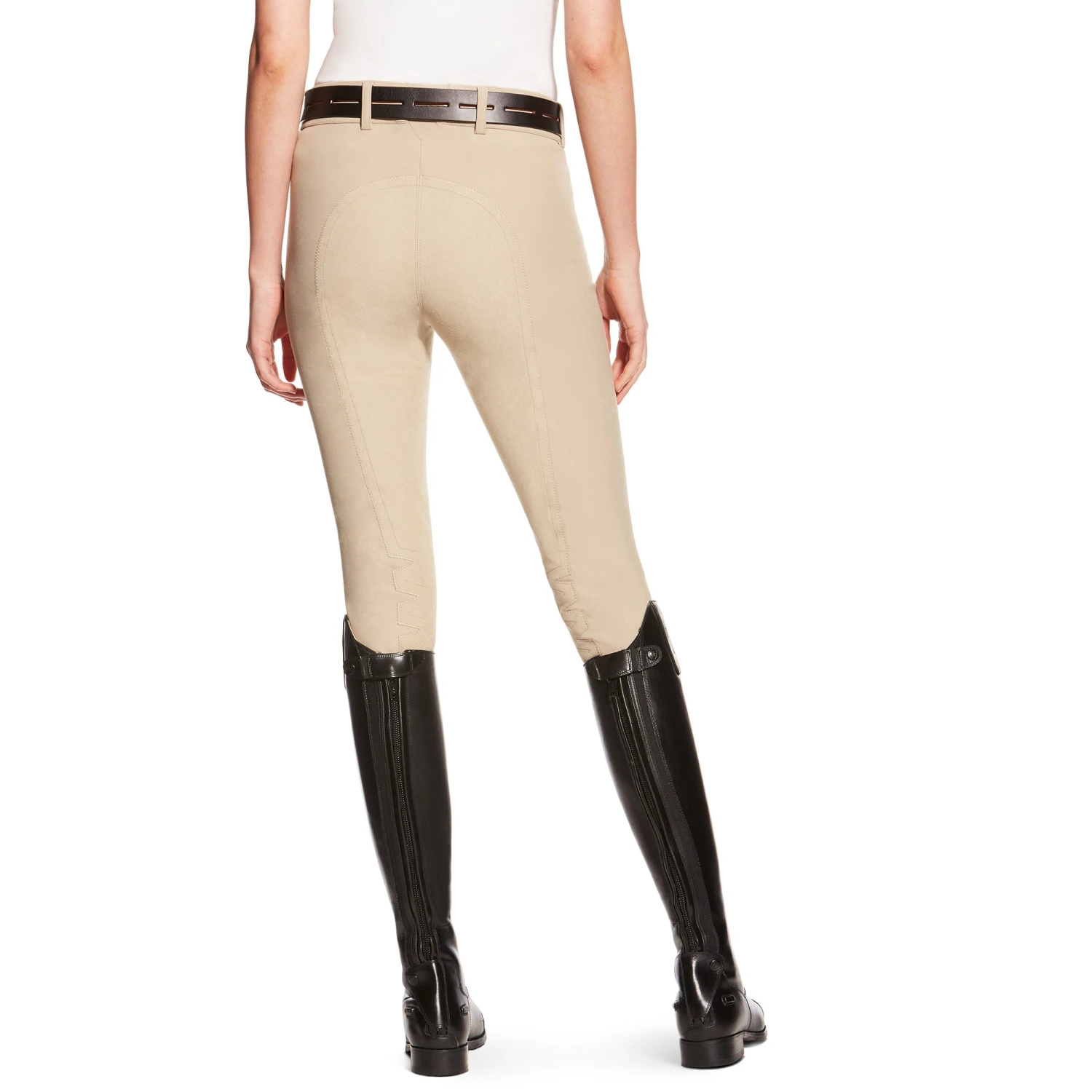 Ariat Women's Heritage Elite Full Seat Breeches(Tan) - Image 2