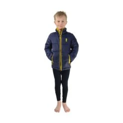 Little Rider Lancelot Padded Jacket By Little Knight(Navy/Yellow)
